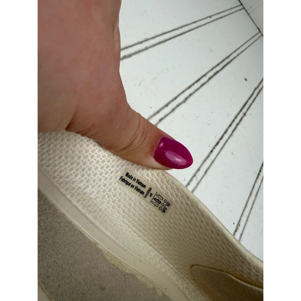 Crocs Lina Flower White Comfort Ballet Flats Women's Size 6